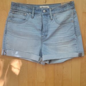 Madewell NWT High-Rise Denim Shorts 28